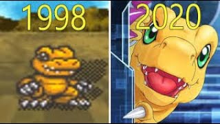 數碼寶貝系列遊戲進化 1998 - 2020 # Digimon Game Evolution 1998 - 2020