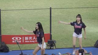 C0040 20190721 , 局間舞蹈表演 , 樂天巨人啦啦隊 LOTTE GIRLS (朴騏良、安芝儇、趙云涇、李多詠)