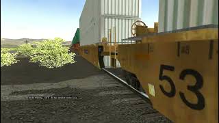 ORTS: High Speed UP C45AH #8154 EB IBRG2-01 At Helper, UT