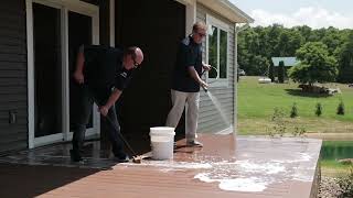 TimberTech Deck Care & Cleaning Live Action Video