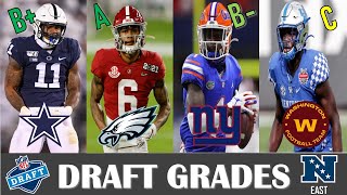 2021 NFL Draft Grades || NFC EAST (Eagles, Cowboys, The Team, Giants)