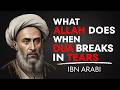 When Your Dua Feels Broken by Tears, Ibn Arabi Says Your Soul Is Closest to Allah