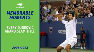 Novak Djokovic: All 23 Grand Slam Titles