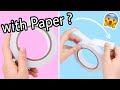 I made double sided tape with Paper? 😱 /Homemade double sided tape @Tushuartandcraft