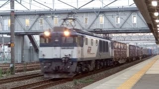 JR貨物 EF64-1045 貨物列車 (3095レ ロクヨン) JR東海道本線 清洲駅 通過