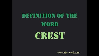 Definition of the word \