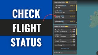How To Check Flight Status | Check live flight Running Status