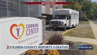 Steuben County reports 3 Corning Center deaths, 36 new cases of COVID-19
