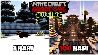 100 Days in Hardcore Minecraft But as a cat