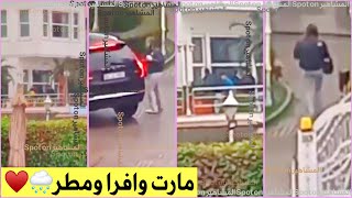 مارت رمضان وافرا ساراتش اوغلو من كواليس الحلقة 91 طائر الرفراف! مشهد سيران وفريد بغرفتهم!فريد اورهان