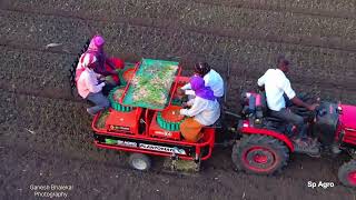 SP AGRO INNOVATION RAHURI.ONION PLANTER PLANTOMATE MACHINE