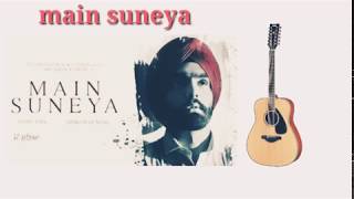 Main suneya ammy virk | acoustic guitar cover | simran hundal |sunny v |bhushan kumar |mr.azaad