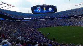 Crowd before the match Chelsea vs PSG Charlotte, NC 7-25-15