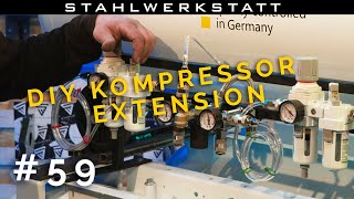 DIY STAHLWERK - Compressor Station 450 L 10 Bar - DIY - TIG / MAG