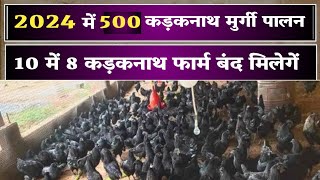 500 Kadaknath Murga Palan | 2024 में 500 कड़कनाथ मुर्गी पालन | Kadaknath Poultry