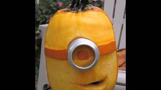 Easy DIY Minion Pumpkins