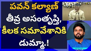 పవన్ కల్యాణ్ తీవ్ర అసంతృప్తి, కీలక సమావేశానికి డుమ్మా! #ameeryuvatv #ysjagan #boycottlaila#viswaksen