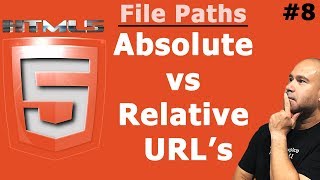 HTML File Paths | Absolute vs Relative URLs | Tutorial for Beginners