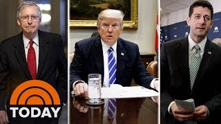 President Donald Trump Chides GOP Leaders For ‘Mess’ In Congress | TODAY