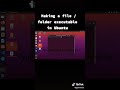 Making a file /folder executable in ubuntu (linux)