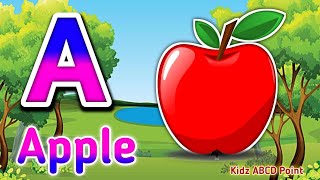 Phonics Song 2 with TWO Words in 3D - A For Airplane - ABC Alphabet Songs \u0026 Sounds  102