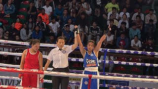 4th National Prakash Dahal Boxing Championship Vibe Boxing Club Tanuja Winner vs Jhapa