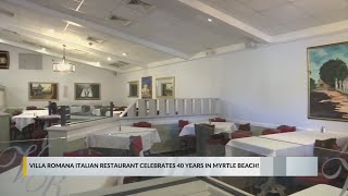 Family-run Italian restaurant celebrates four decades in Myrtle Beach