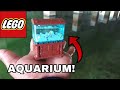 WORLD'S BEST MINI LEGO AQUARIUM with LIVE FISH! (REAL)