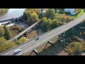 turku finland by drone autumn colors in 2019 4k uhd