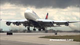 Delta Airlines Boeing 747-451 [N670US] Takeoff To Tokyo