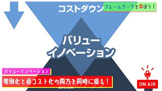 【フレームワークを学ぼう！#67】バリューイノベーション【MC:大坪】