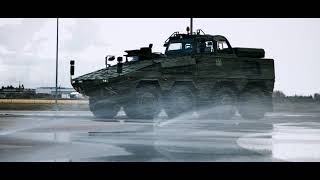 Lithuanian soldiers train to operate IFV \