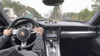 2013 Porsche 911 Carrera 4S Driving Video