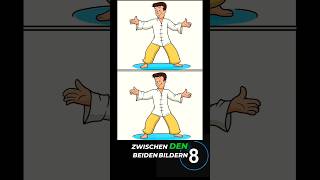 Finde den Unterschied in 10 Sekunden | Nur 1% schafft es! 🧠🔥 a1 #puzzle #ytshorts #shorts