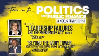Ep. 9. Leadership Failures and the Emergencies Act | Part II (Elizabeth May, MP).