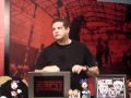 ESPN's MIKE & MIKE 10th Anniversary Show - Golic eats chocolate covered bacon, yum