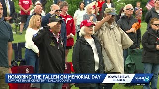 Iowans honor fallen heroes at Iowa Veterans Cemetery
