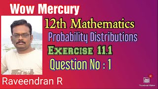 Class 12 Maths / Ex - 11.1 / Q.No. 1 / Raveendran R / tn