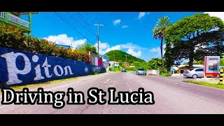 St Lucia 2017 - Driving to Pigeon Island National Park