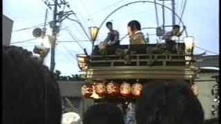 荒久区　のの字廻し　（平成６年本宿祭禮）