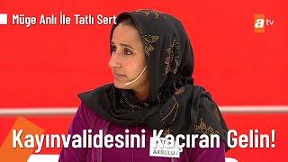 Kayınvalidesini kaçıran gelin canlı yayında -  @MugeAnliatv 8 Mart 2022