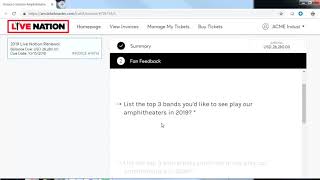 2019 Live Nation Account Manager