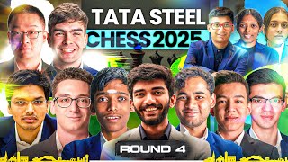 Pragg is the sole leader with 3.5/4 | Tata Steel Chess 2025 Round 4