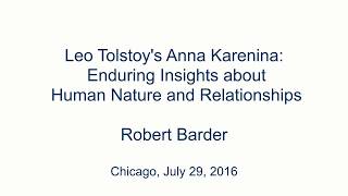 Tolstoy's Karenina: Enduring Insights about Human Nature and Relationships - Robert Barter