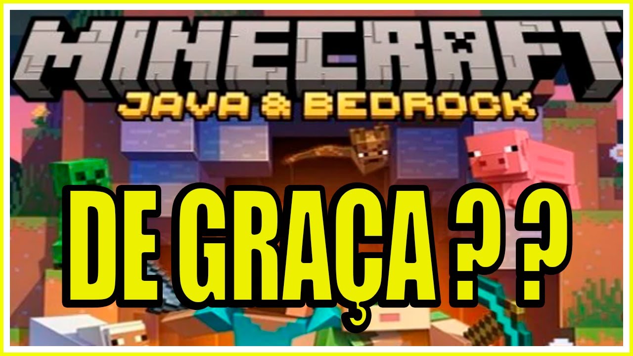 🔴 MINECRAFT JAVA E BEDROCK JUNTOS !! - YouTube