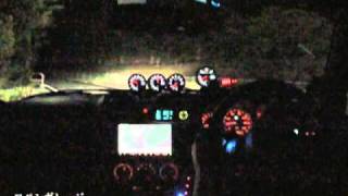 コペン 夜のドライブ　The night drive by Copen