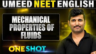 Mechanical Properties of Fluids in 1 Shot | All concepts Covered | UMEED NEET in Pure English