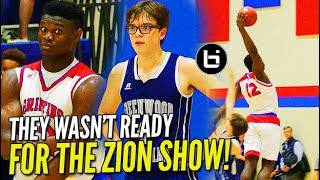"MERCY RULED IN 1st HALF?!" Zion Williamson CRUSHES WINDMILL in 50 pt. BLOWOUT!