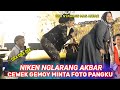 NIKEN SALINDRI NGELARANG AKBAR SYAHALAM CEWEK GEMOY MINTA FOTO PANGKU