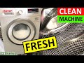 How to clean your Bosch Washing Machine using the Bosch Washing Machine Drum Clean Cycle